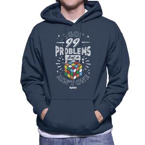 Rubik's 99 Problems But A Cube Ain't One Men's Hooded Sweatshirt