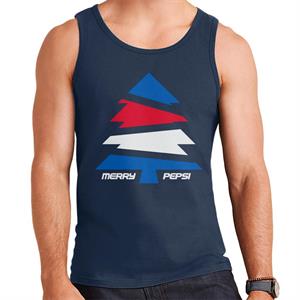 Pepsi Merry Christmas Tree Men's Vest