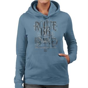 Route 66 Building America Women's Hooded Sweatshirt