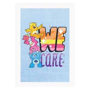 Care Bears Unlock The Magic We Care A4 Print