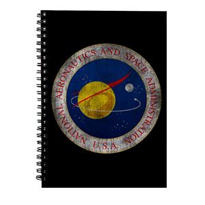 NASA Seal Insignia Distressed Spiral Notebook