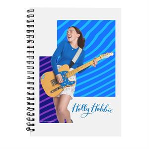 Holly Hobbie Playing Guitar Spiral Notebook
