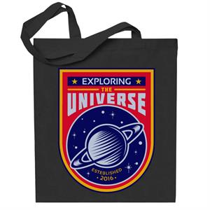 NASA Exploring The Universe Saturn Totebag