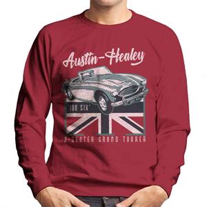 Austin Healey 2 Seater Grand Tourer British Motor Heritage Men's Sweatshirt