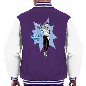 American Graffiti Hey Sugar Whatcha Havin Men's Varsity Jacket