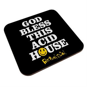 Fatboy Slim God Bless This Acid House Coaster