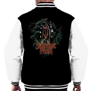 Jurassic Park Entrance Brachiosaurus Men's Varsity Jacket