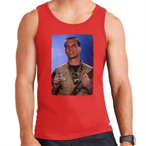 Weird Science Chet Donnelly Smoking Cigar Men's Vest