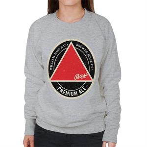 Bass Red Triangle Label Women's Sweatshirt