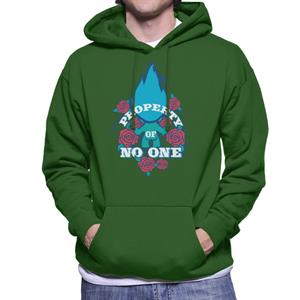 Trolls Roses Property Of No One Men's Hooded Sweatshirt