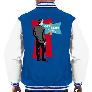 American Graffiti John Get Bent Turkey Men's Varsity Jacket