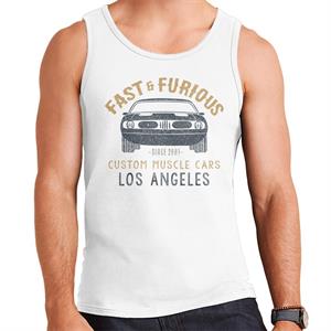Fast and Furious Custom Muscle Cars Los Angeles Men's Vest