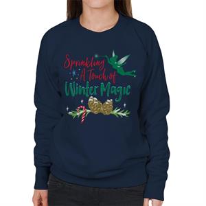 Disney Tinker Bell Christmas Winter Magic Women's Sweatshirt