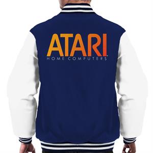 Atari Home Computers Orange Logo Men's Varsity Jacket