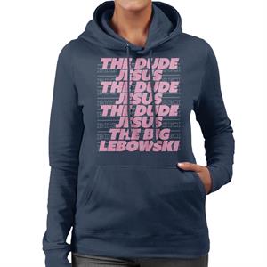 The Big Lebowski The Dude Jesus Women's Hooded Sweatshirt