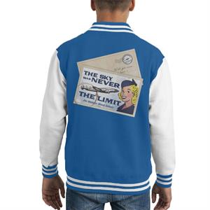 Pan Am The Sky Was Never The Limit Kid's Varsity Jacket