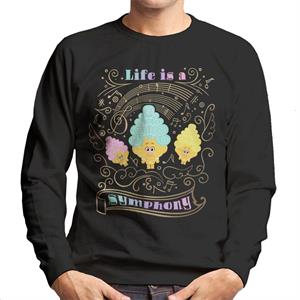 Trolls Classical Trolls Life Is A Symphony Men's Sweatshirt