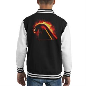 Original Stormtrooper Imperial Navy Helmet Explosion Kid's Varsity Jacket