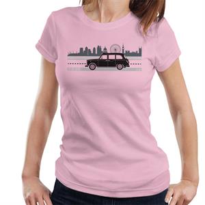 London Taxi Company TX4 Driving Along The City Women's T-Shirt