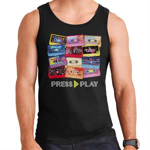 Trolls Cassette Press Play Men's Vest