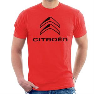 Citroen 2016 Black Logo Men's T-Shirt