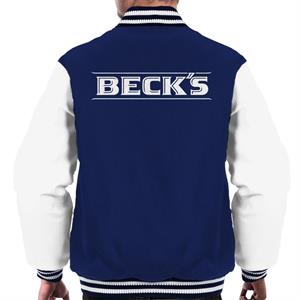 Beck's Logo Men's Varsity Jacket