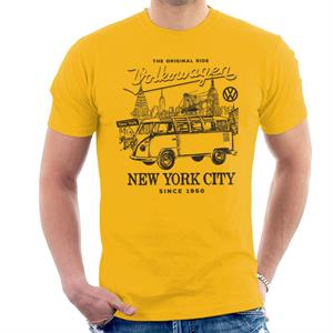 Official Volkswagen Camper New York City Men's T-Shirt