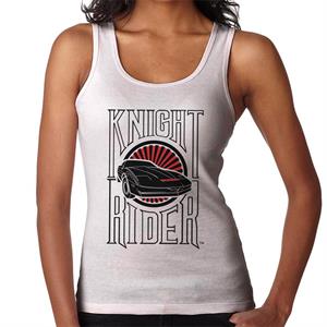 Knight Rider Text And Logo Women's Vest