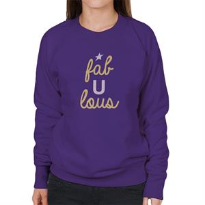 Strictly Come Dancing Fab U Lous Glitter Print Women's Sweatshirt