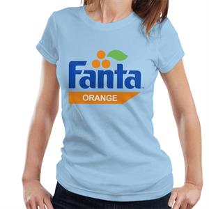 Fanta Orange Retro 1980s Logo Women's T-Shirt