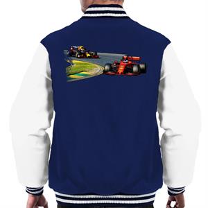 Motorsport Images Sebastian Vettel Max Verstappen Australian GP Men's Varsity Jacket