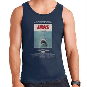 Jaws Movie Poster Men's Vest