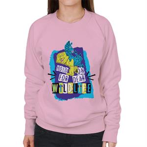 Madagascar Hold On For Dear Wildlife Women's Sweatshirt