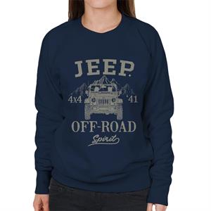 Jeep 4x4 Off Road Spirit Women's Sweatshirt