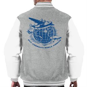 Pan Am Flying Around The World Men's Varsity Jacket