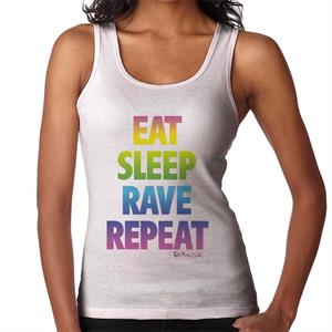 Fatboy Slim Eat Sleep Rave Repeat Women's Vest