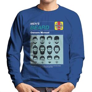 Haynes Mens Beard Owner Manual Men's Sweatshirt