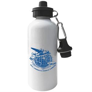 Pan Am Flying Around The World Aluminium Sports Water Bottle