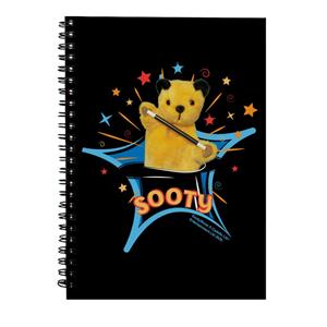 Sooty Magic Hat Trick Spiral Notebook