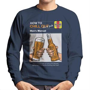 Haynes How To Chill Out In A Pub Men's Sweatshirt