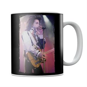 Prince Nude Tour 1991 Performing With Guitar Mug