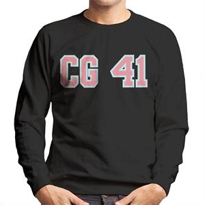Curious George Pink C G 1941 Men's Sweatshirt