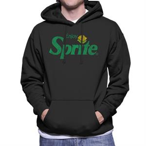 Enjoy Sprite Distressed Logo Men's Hooded Sweatshirt