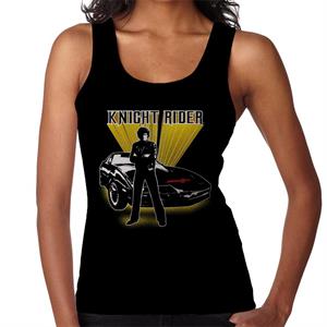 Knight Rider Michael Knight Yellow Glow Women's Vest