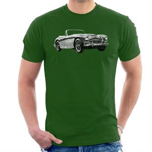 Austin Healey Grey British Motor Heritage Men's T-Shirt