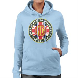 MG The Best Of British Motor Heritage Women's Hooded Sweatshirt