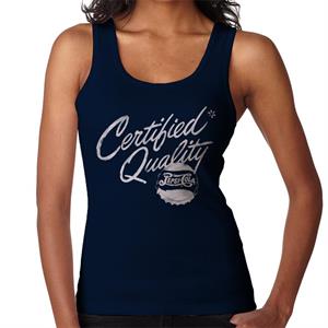 Pepsi Cola Bottle Cap Certified Quality Women's Vest