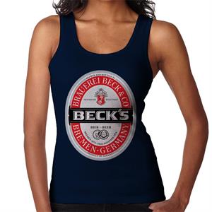 Beck's Beer Classic Label Women's Vest