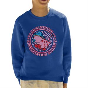 The Magic Roundabout Ermintrude Appreciation Society Kid's Sweatshirt