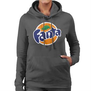 Fanta Circle Logo Women's Hooded Sweatshirt